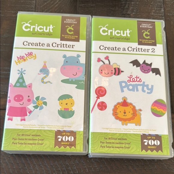 Cricut Create a Critter Cartridge Set - Picture 1 of 4